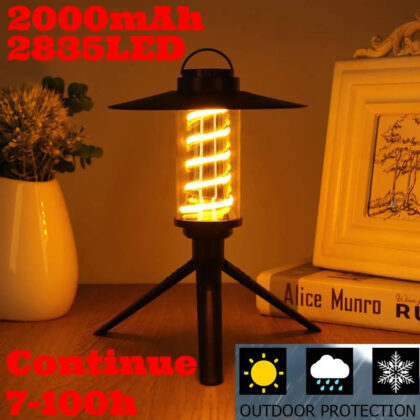 Portable Dimmable Waterproof LED Camping Lantern & Emergency Light – 2835LED